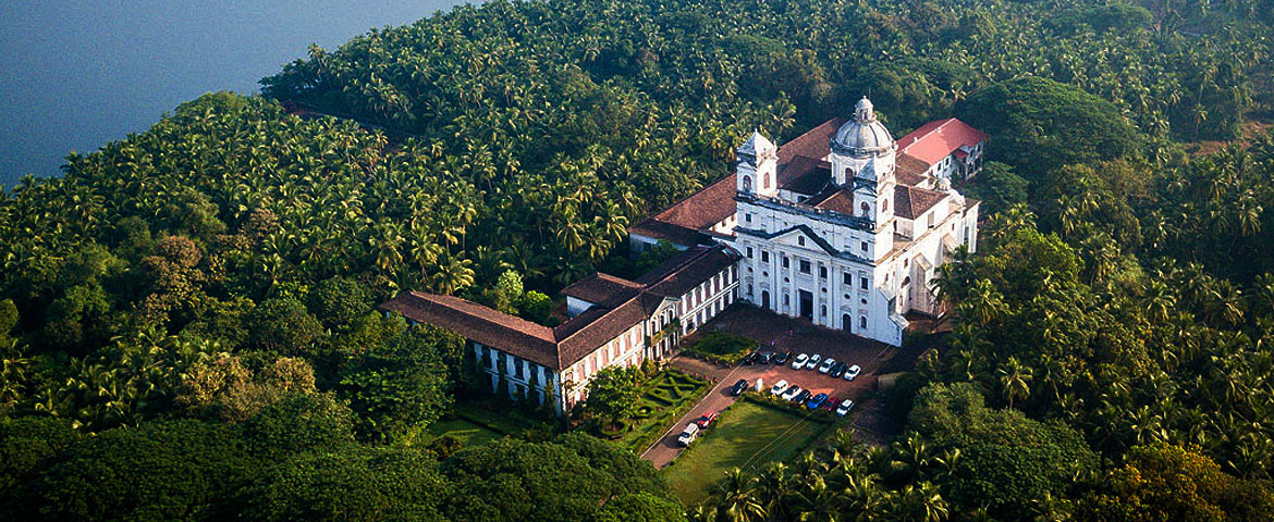 Helicopter Ride Goa for Old Goa Churches