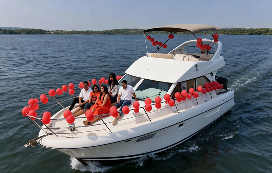 Private luxury yacht hire in Goa